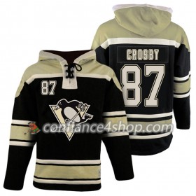 Adidas Maillot de Hockey Pittsburgh Penguins Sidney Crosby 87 Musta Sawyer Chandails à capuchon - Homme